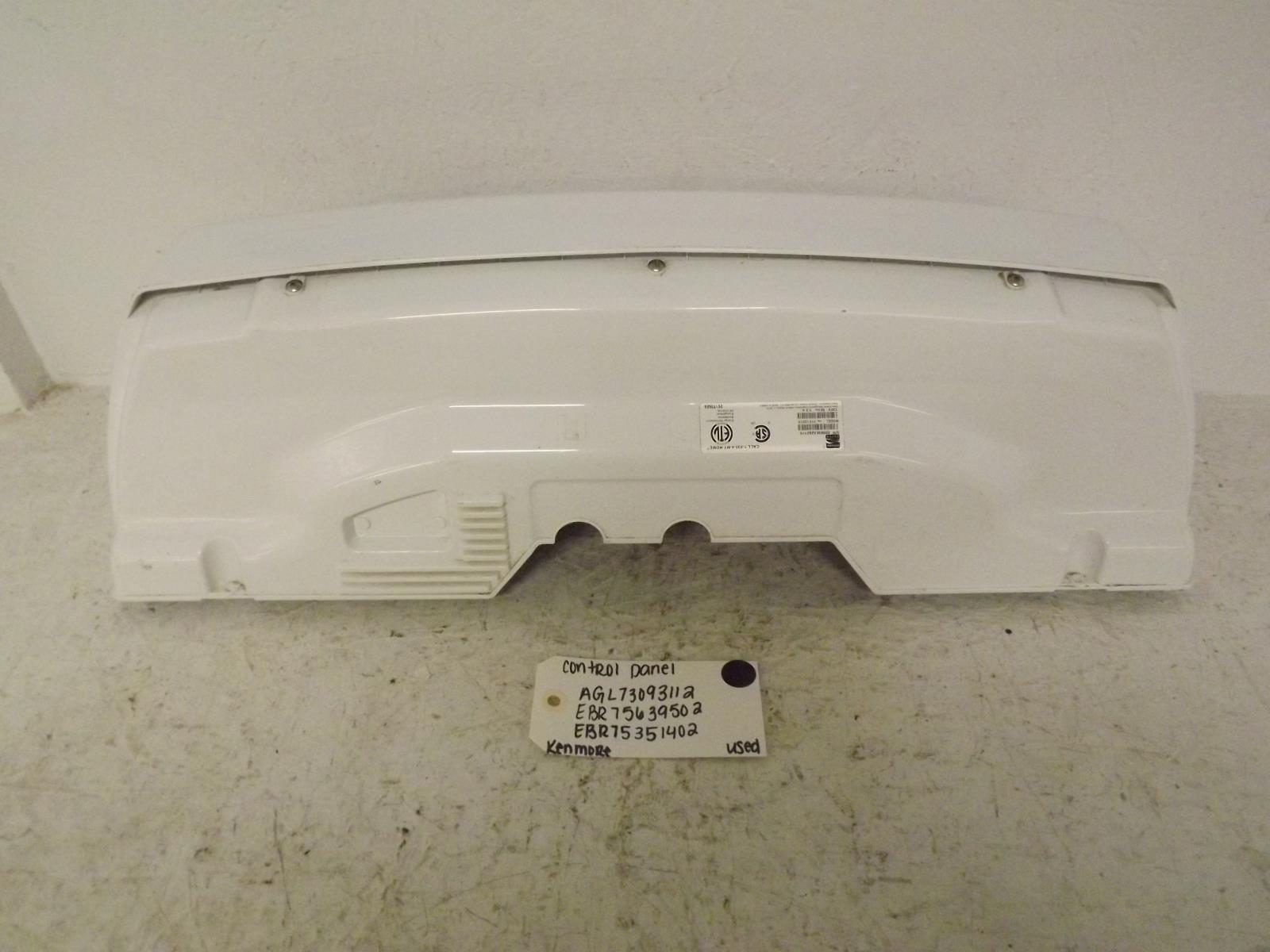 Kenmore Washer AGL73093112 EBR75639502 EBR75351402 Control Panel Used Kenmore Washer AGL73093112 EBR75639502 EBR75351402 Control Panel Used